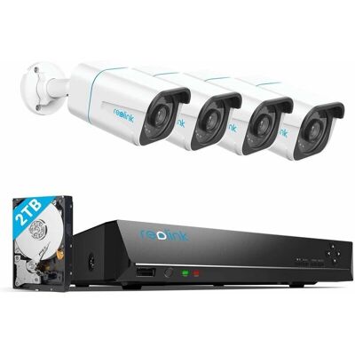 REOLINK 8MP 4K PoE Videoüberwachungssystem - Sicherheitspaket REOLINK 8MP 4K PoE Videoüberwachungssystem - Sicherheitspaket