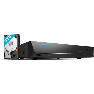 REOLINK - NVR 16-Kanal PoE - 4K/5MP - Überwachungssystem REOLINK - NVR 16-Kanal PoE - 4K/5MP - Überwachungssystem