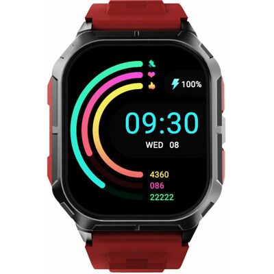 HiFuture FutureFit Ultra 3 Montre Connectée - Rouge - 2" TFT, 100+ Modes Sportifs - Publicité HiFuture FutureFit Ultra 3 Montre Connectée - Rouge - 2" TFT, 100+ Modes Sportifs - Publicité