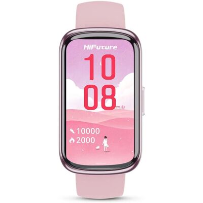 HiFuture EVO 2 - Écran tactile - Rose - Montre connectée - Publicité HiFuture EVO 2 - Écran tactile - Rose - Montre connectée - Publicité