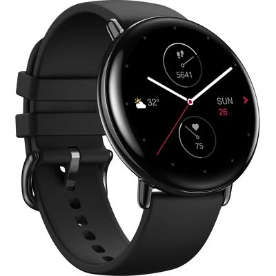 Montre connectée Zepp E Noire en Acier Inoxydable - Santé & Sport Montre connectée Zepp E Noire en Acier Inoxydable - Santé & Sport