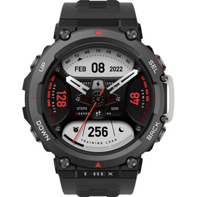 Wytrzymały zegarek sportowy Amazfit T-Rex 2 na zewnątrz - Smartwatch Wytrzymały zegarek sportowy Amazfit T-Rex 2 na zewnątrz - Smartwatch
