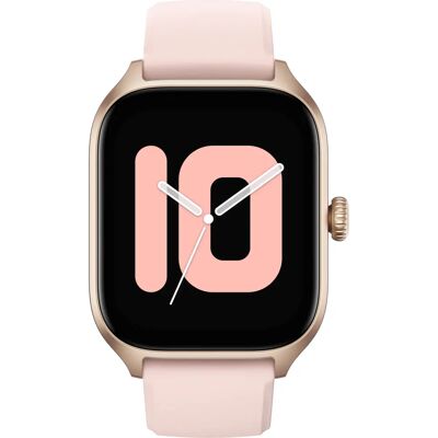 Montre connectée Amazfit GTS 4 Rose 43mm Écran Tactile AMOLED - Publicité Montre connectée Amazfit GTS 4 Rose 43mm Écran Tactile AMOLED - Publicité