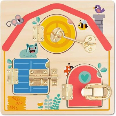 UnknownBrand - SerratureFattoria - Wood - Educational toy UnknownBrand - SerratureFattoria - Wood - Educational toy