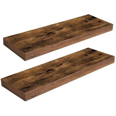 Hoobro - Ebf60bj01 - 60x20x3.8 cm - Étagères flottantes - Publicité Hoobro - Ebf60bj01 - 60x20x3.8 cm - Étagères flottantes - Publicité