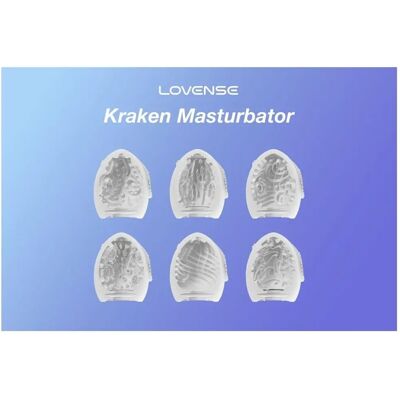 Ensemble d'œufs masturbateurs Lovense KRAKEN - Étanches - Publicité Ensemble d'œufs masturbateurs Lovense KRAKEN - Étanches - Publicité
