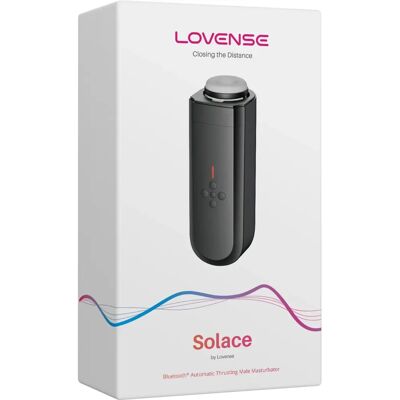 Masturbateur Lovense Solace contrôlé par application rechargeable - Noir Masturbateur Lovense Solace contrôlé par application rechargeable - Noir