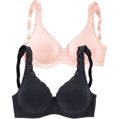 Petite Fleur Modell 85 Nahtloser Spitzenkante BH - Dessous Petite Fleur Modell 85 Nahtloser Spitzenkante BH - Dessous
