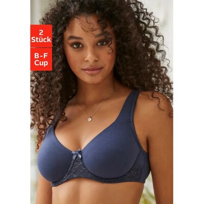 Nuance Baumwollmischung BH - Basic mit Spitze Nuance Baumwollmischung BH - Basic mit Spitze