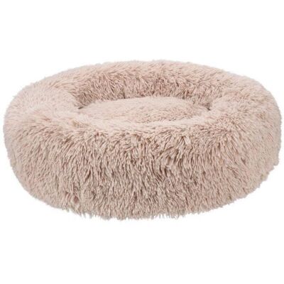 Litière ronde Fluffy Donut pour chiens et chats - Beige S-XL - Publicité Litière ronde Fluffy Donut pour chiens et chats - Beige S-XL - Publicité