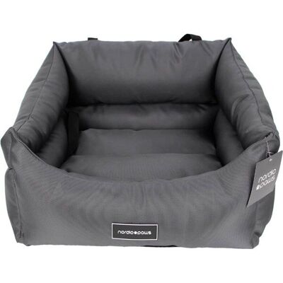 Nordic Paws Berta Hundesitz - Auto Autositz, Schwarz, 50x45x30cm Nordic Paws Berta Hundesitz - Auto Autositz, Schwarz, 50x45x30cm