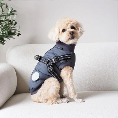 Imperméable pour Chien Nordic Paws Thor avec Harnais - 35cm - Anthracite - Publicité Imperméable pour Chien Nordic Paws Thor avec Harnais - 35cm - Anthracite - Publicité
