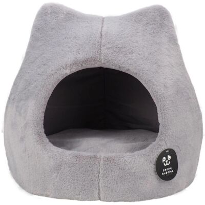 Peppy buddies Stella Grotte pour Chat - Gris - 45x45x42 cm - Grotte pour chats - Publicité Peppy buddies Stella Grotte pour Chat - Gris - 45x45x42 cm - Grotte pour chats - Publicité