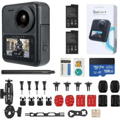 Kandao QooCam 3 - Motorrad Combo Kandao QooCam 3 - Motorrad Combo
