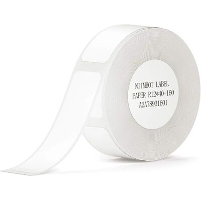 NIIMBOT RP12*40-160 Witte thermische labels - Labelprinterlabels NIIMBOT RP12*40-160 Witte thermische labels - Labelprinterlabels