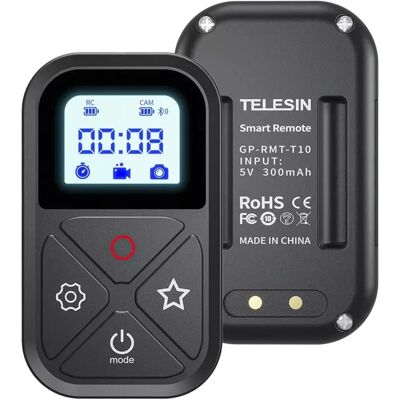 Telesin Fernbedienung - Bluetooth 80M für GoPro Hero 13 12 11 10 9 8 Max Telesin Fernbedienung - Bluetooth 80M für GoPro Hero 13 12 11 10 9 8 Max