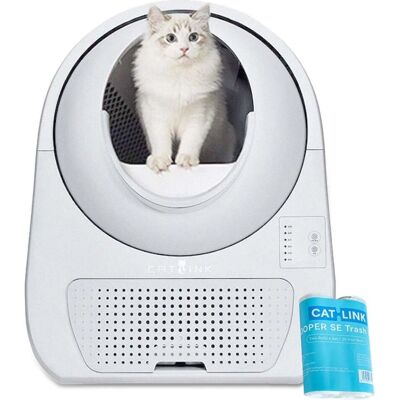 Cajón de arena automático CatLink - Moderno, 13L, Seguro Cajón de arena automático CatLink - Moderno, 13L, Seguro