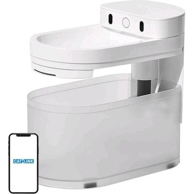 Catlink Pure 3 weiße intelligente Wasserbrunnen für Hunde und Katzen Catlink Pure 3 weiße intelligente Wasserbrunnen für Hunde und Katzen