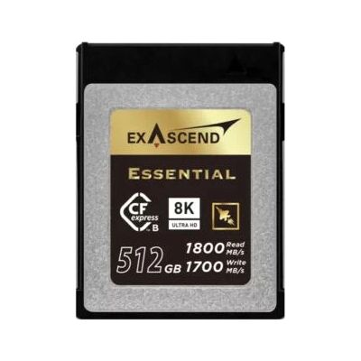 Exascend 512GB CFexpress Typ B Speicherkarte Exascend 512GB CFexpress Typ B Speicherkarte