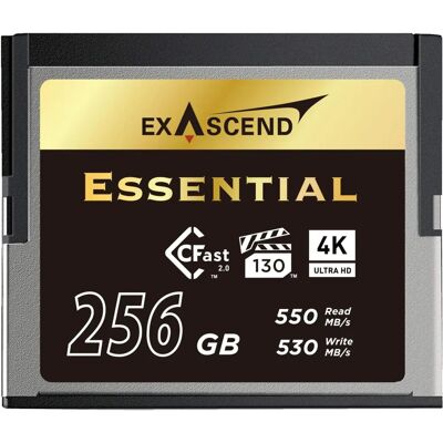 Exascend 256GB CFast 2.0 Speicherkarte - Hochgeschwindigkeits SATA-III Exascend 256GB CFast 2.0 Speicherkarte - Hochgeschwindigkeits SATA-III