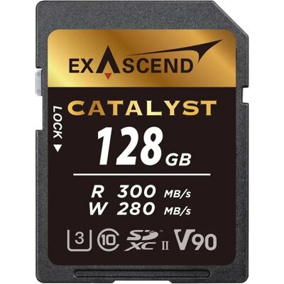 Exascend 128GB UHS-II V90 SD-Karte - Robust & Schnell Exascend 128GB UHS-II V90 SD-Karte - Robust & Schnell