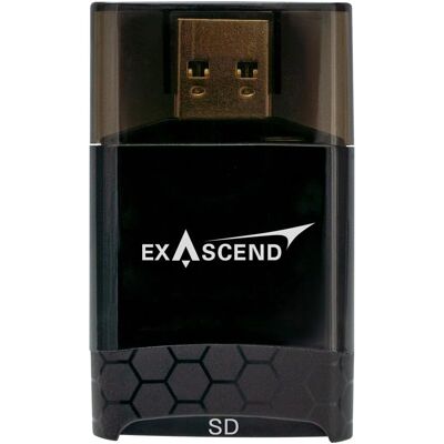 Exascend Speicherkarte Leser - UHS-II SD & MicroSD, USB 3.2 Exascend Speicherkarte Leser - UHS-II SD & MicroSD, USB 3.2