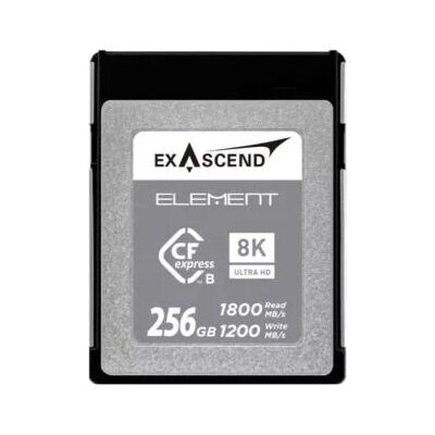 Exascend Element 256GB CFexpress B Speicher - Robust, Schnell, Wetterfest Exascend Element 256GB CFexpress B Speicher - Robust, Schnell, Wetterfest