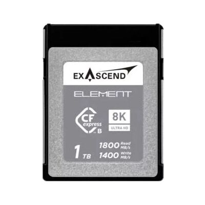Carte mémoire CFexpress Type B Exascend 1TB - Publicité Carte mémoire CFexpress Type B Exascend 1TB - Publicité