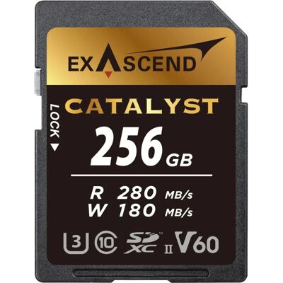 Exascend 256GB SD UHS-II V60 Karte - Robust & Schnell Exascend 256GB SD UHS-II V60 Karte - Robust & Schnell