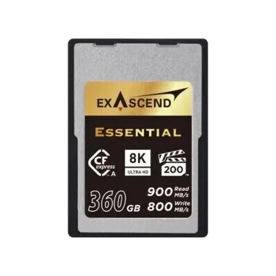 Exascend Exascend 360GB CFexpress Typ A Speicherkarte Exascend Exascend 360GB CFexpress Typ A Speicherkarte