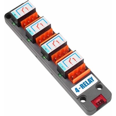 M5Stack - U097 - Multicolore - 4-relai - Module relais - Publicité M5Stack - U097 - Multicolore - 4-relai - Module relais - Publicité