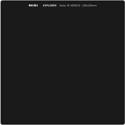 NiSi Square Filter Explorer 150X150mm IRND 8 3Stops - Kameratillbehör NiSi Square Filter Explorer 150X150mm IRND 8 3Stops - Kameratillbehör
