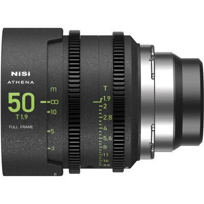 NISI Cine-Objektiv Athena Prime 50mm T1.9 - Kameralinse NISI Cine-Objektiv Athena Prime 50mm T1.9 - Kameralinse