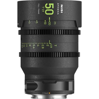 NISI - ATHENA Prime FF 50mm T1.9 - Canon RF - Cinema Lens NISI - ATHENA Prime FF 50mm T1.9 - Canon RF - Cinema Lens