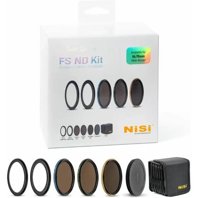 NiSi Swift System Szűrő készlet - ND8, ND64, ND1000 - 86/95mm NiSi Swift System Szűrő készlet - ND8, ND64, ND1000 - 86/95mm