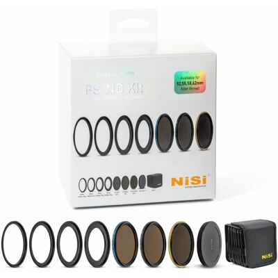 Kit filtres ND NiSi SWIFT (ND8+ND64+ND1000) 52-62mm - Kit filtres caméra Kit filtres ND NiSi SWIFT (ND8+ND64+ND1000) 52-62mm - Kit filtres caméra