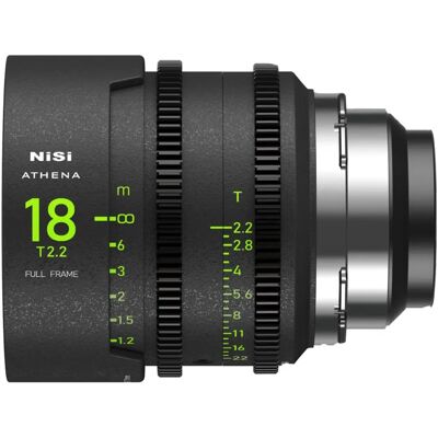 NiSi - 18mm T2.2 - PL mount - Athena Prime - Cinema lens NiSi - 18mm T2.2 - PL mount - Athena Prime - Cinema lens