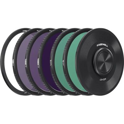 Freewell - FW-67M2-5PACK - 67mm - Magnetic Quick Swap - Filter kit Freewell - FW-67M2-5PACK - 67mm - Magnetic Quick Swap - Filter kit