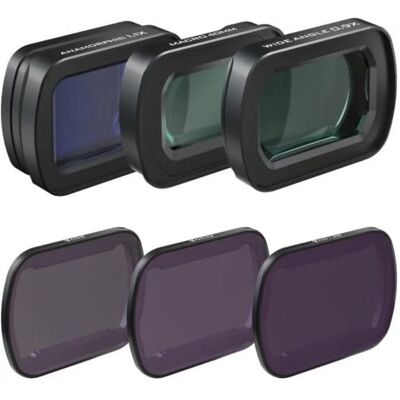 Zestaw obiektywów i filtrów Freewell do DJI Osmo Pocket 3 Zestaw obiektywów i filtrów Freewell do DJI Osmo Pocket 3