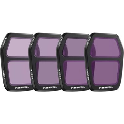 Filtri ND divisi Freewell DJI Air 3S - Confezione da 4 Filtri ND divisi Freewell DJI Air 3S - Confezione da 4