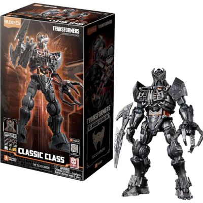 Blokees 03 Scourge - Figurine et Kit de Modèle - Publicité Blokees 03 Scourge - Figurine et Kit de Modèle - Publicité