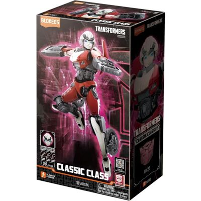Blokees 07 Arcee Transformers Modellbausatz - Beweglich, 25cm Blokees 07 Arcee Transformers Modellbausatz - Beweglich, 25cm