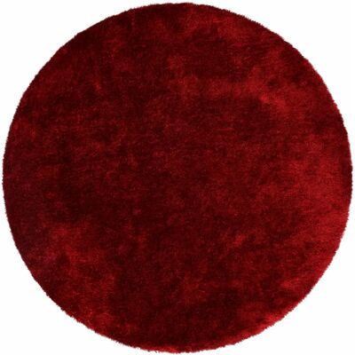 Bruno Banani Dana Teppich - Rund, Weich, Rot Bruno Banani Dana Teppich - Rund, Weich, Rot