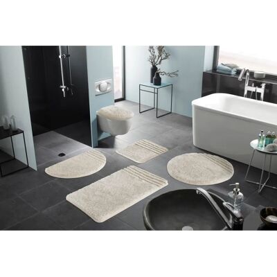 MÖVE Loft Beigefliese Badmatte - Rechteckig, 55x50cm - Rutschhemmend, Schnelltrocknend MÖVE Loft Beigefliese Badmatte - Rechteckig, 55x50cm - Rutschhemmend, Schnelltrocknend