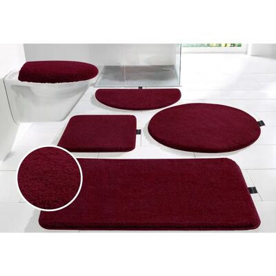 BRUNO BANANI Lana Bordeaux Badmatte Set - Badezimmerart BRUNO BANANI Lana Bordeaux Badmatte Set - Badezimmerart