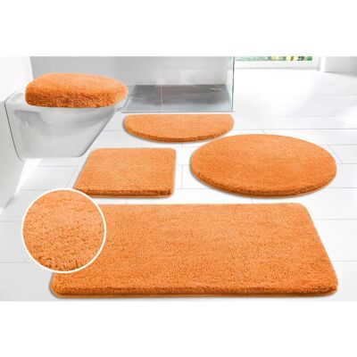 MY HOME Merida Badteppich - rund 80cm, Einfarbig, Rutschhemmend MY HOME Merida Badteppich - rund 80cm, Einfarbig, Rutschhemmend