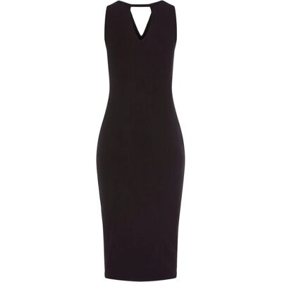 Buffalo Modell 44 Midikleid Schwarz - Kleid Buffalo Modell 44 Midikleid Schwarz - Kleid