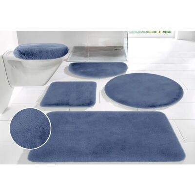 MY HOME Hasen-Badematte - Blau, 3-teiliges Set MY HOME Hasen-Badematte - Blau, 3-teiliges Set