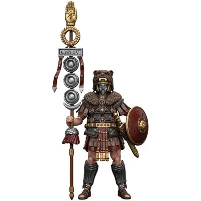 Joy Toy Strife Akční figurka - 12cm - Cohort IV Římské republiky - Signifer Joy Toy Strife Akční figurka - 12cm - Cohort IV Římské republiky - Signifer