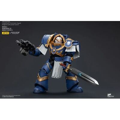 Joy Toy Ultramarines Serjant - 14cm Warhammer Figur Joy Toy Ultramarines Serjant - 14cm Warhammer Figur